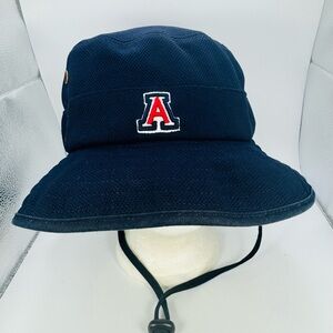University Of Arizona Wildcats Zephyr Bucket Hat Cap College Football Blue L/XL